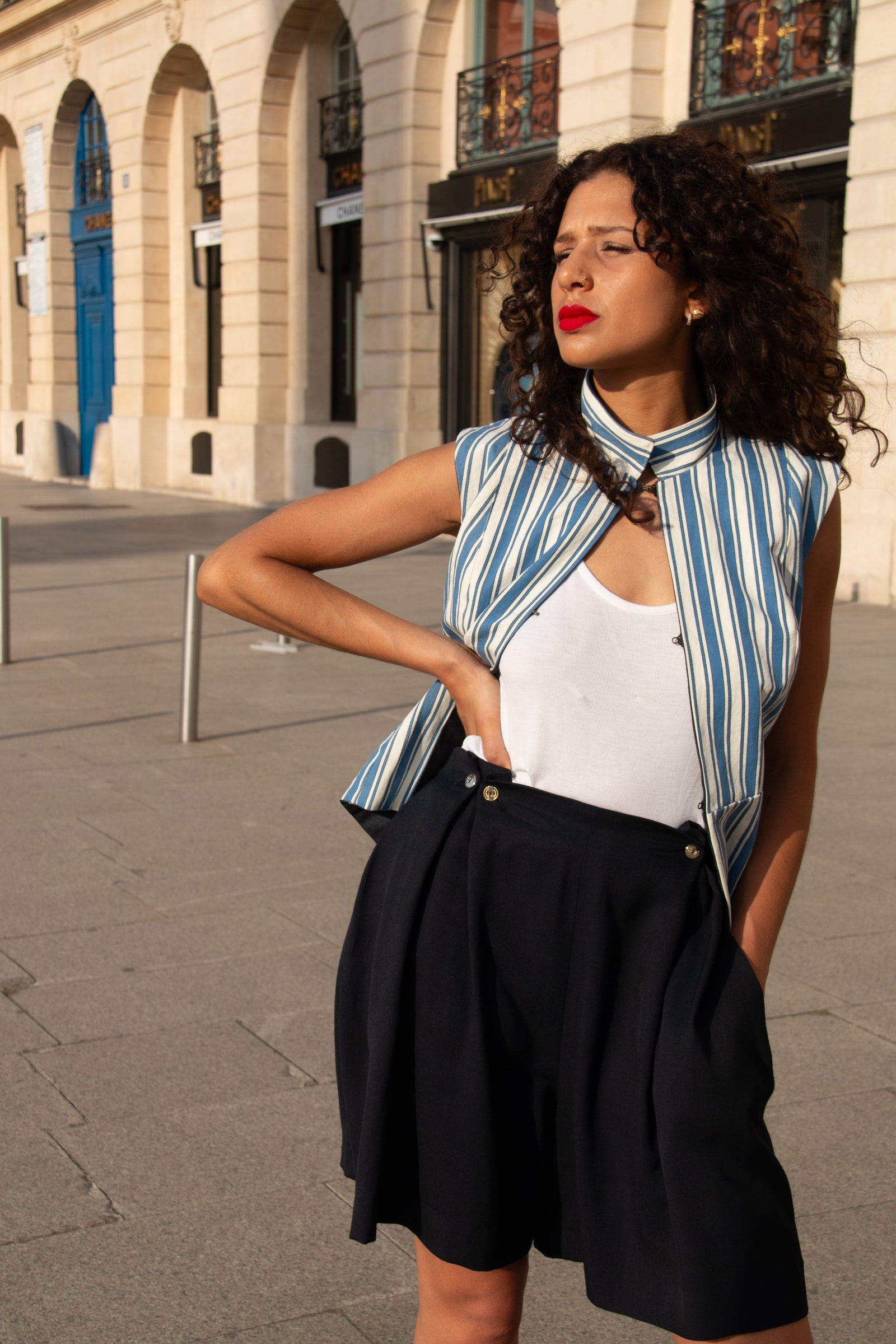 Teran Conde Paris - Made in France - Bleu Blanc Couture