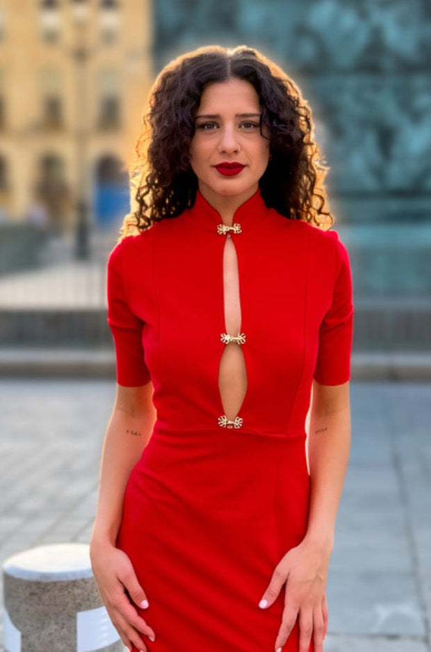 Robe Solène - TERAN CONDE - Teran Conde Paris - Made in France