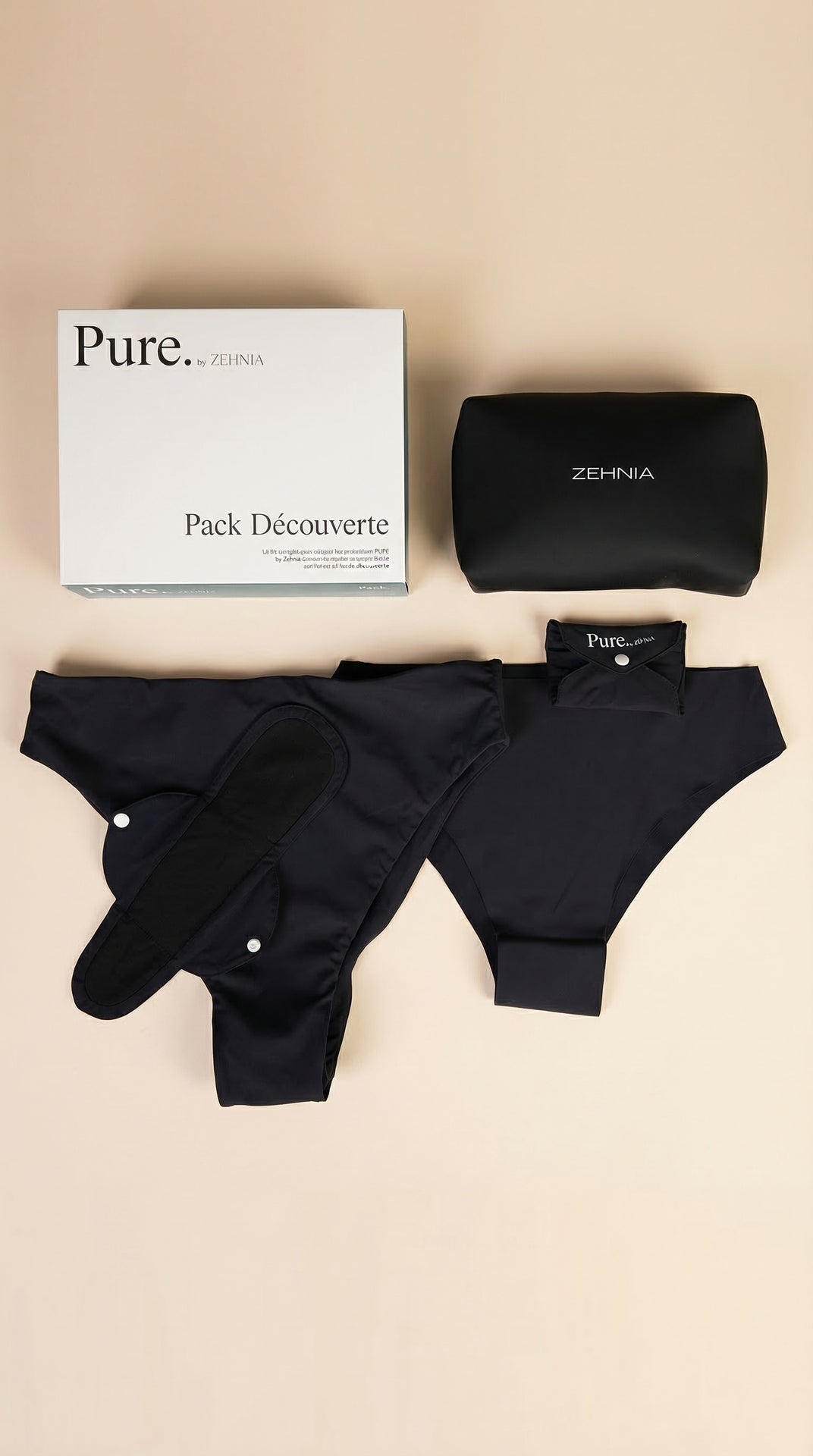 Pack Découverte Pure.® - Bleu Blanc Couture - Made in France