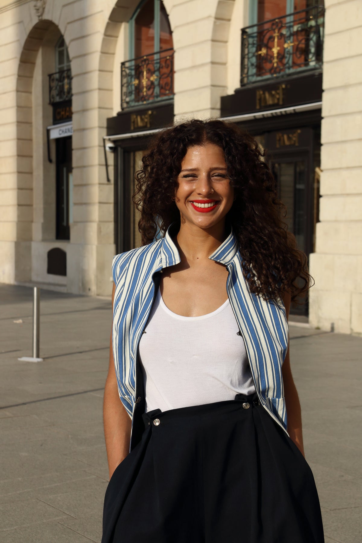 Veste sans manches Valéria - TERAN CONDE - Teran Conde Paris - Made in France