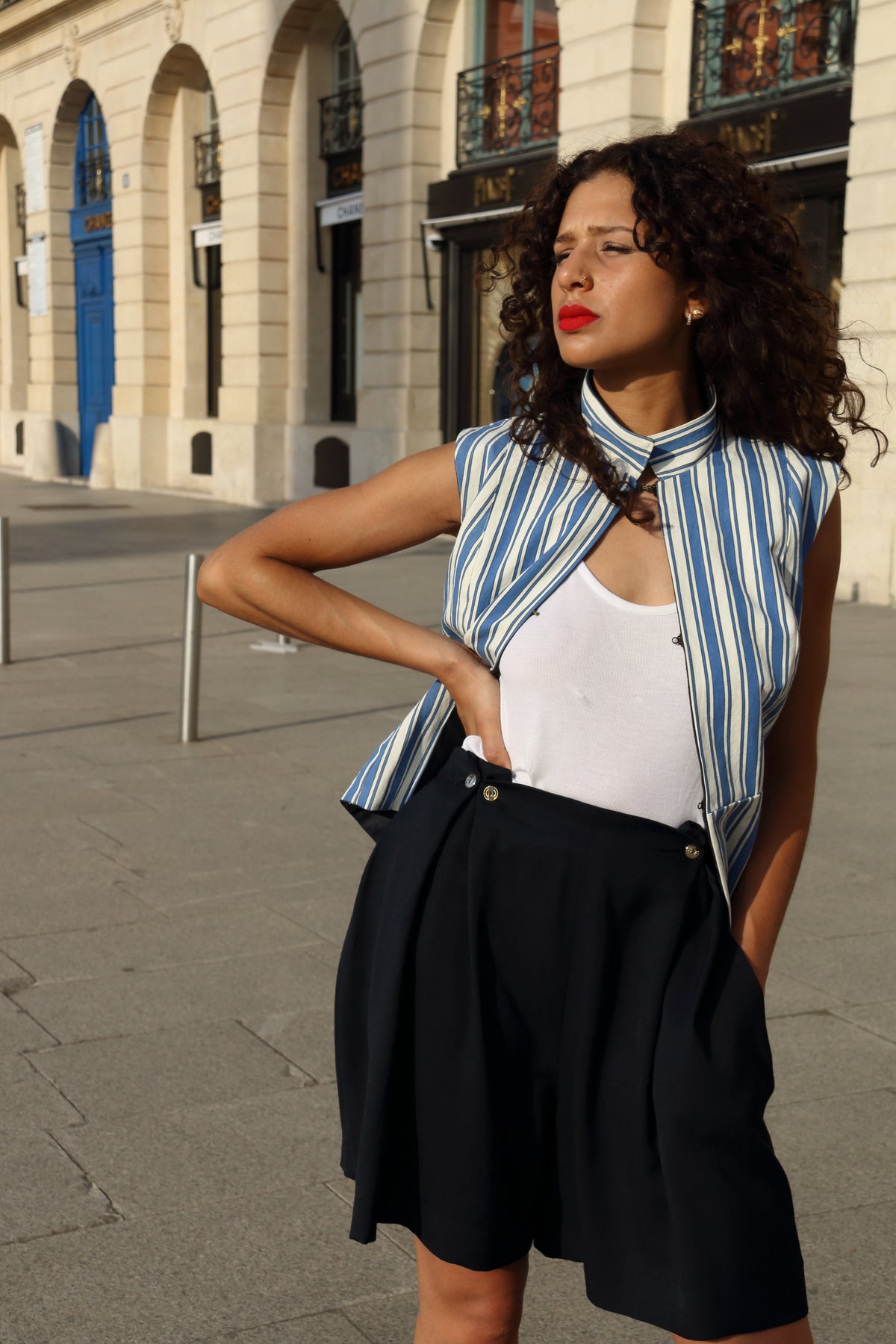 Veste sans manches Valéria - TERAN CONDE